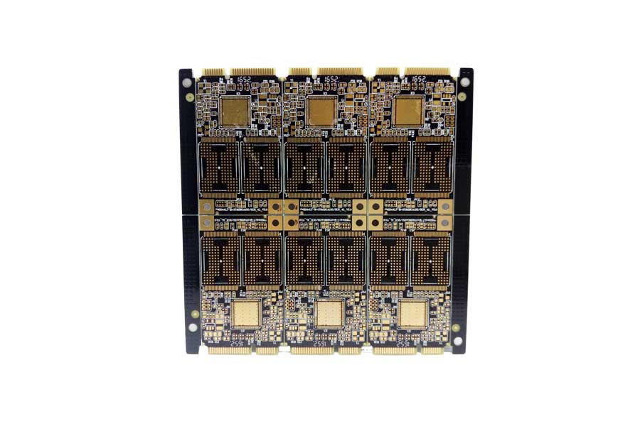 四層阻抗金手指電路板