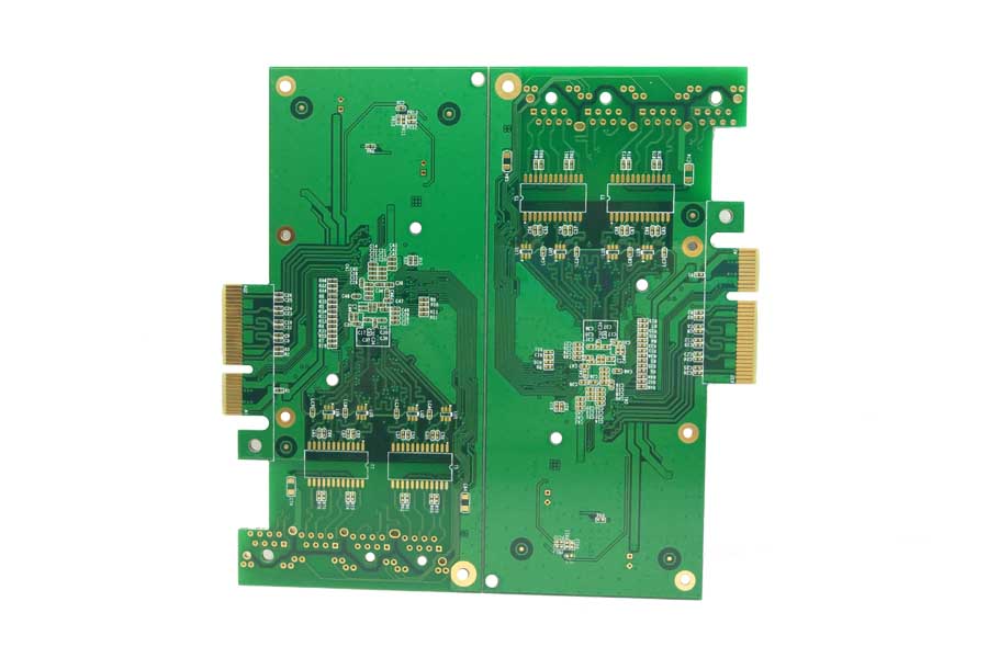 4層阻抗金手指電路板、物聯網、服務器、pcb線路板加工